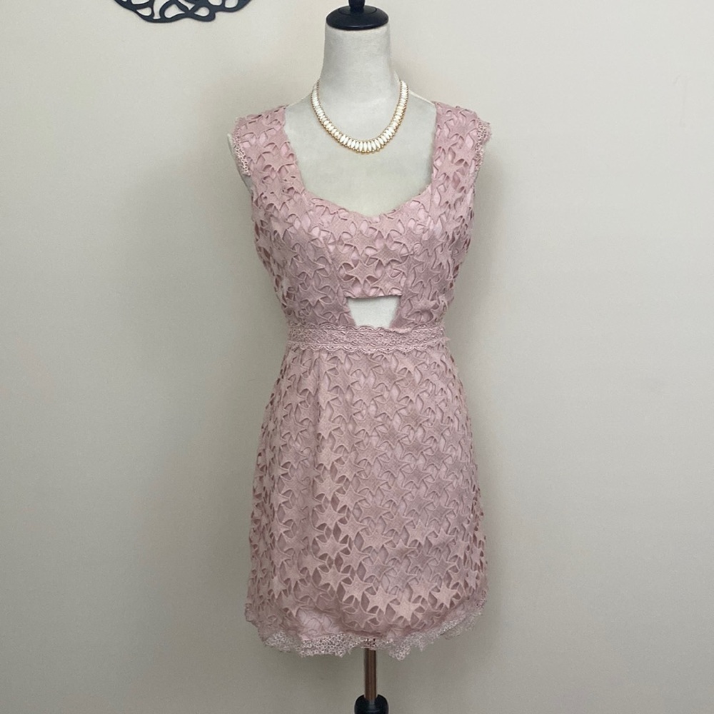 NWT Pale Pink Star Dress